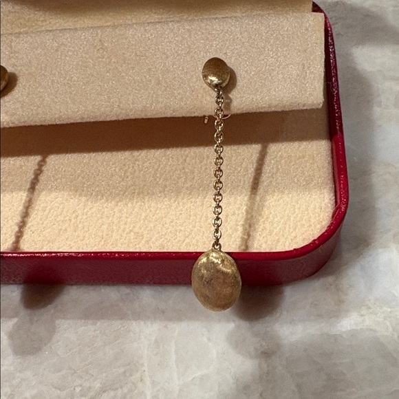 Marco Bicego Sicilian 18kt. Yellow gold drop earrings.